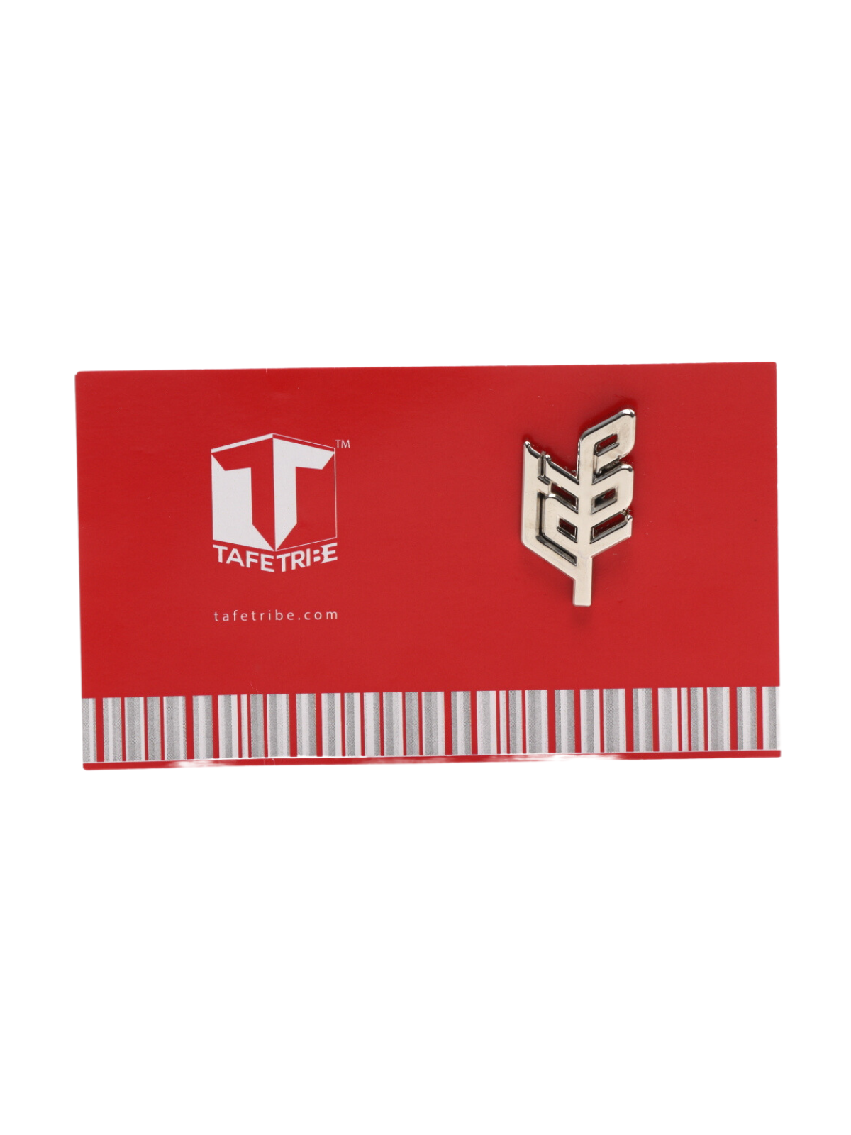 Lapel pin with tafe logo