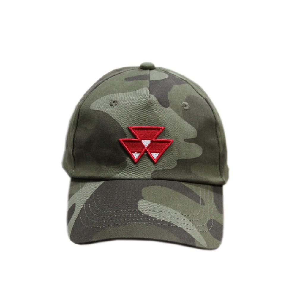 Camouflage print cap