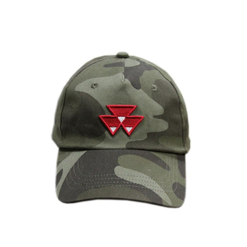 Camouflage print cap