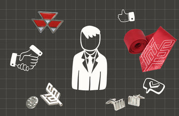 Complete your look: matching cufflinks, ties and lapel pins with formals