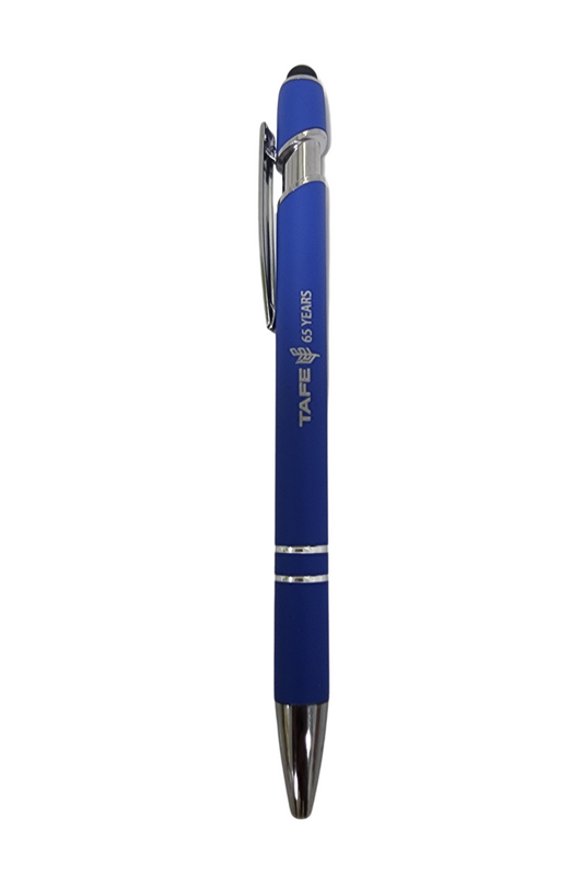 Blue pen for precision writing