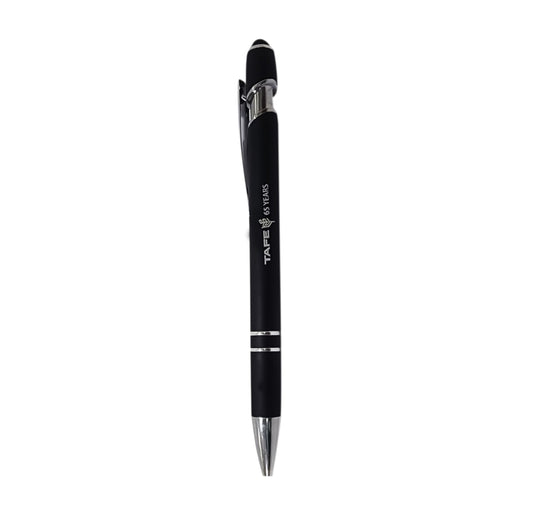 Bold matte black pen