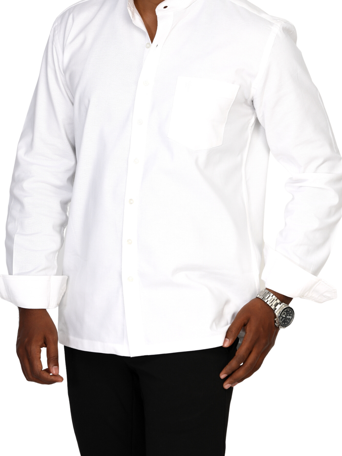 Full sleeve white shirt