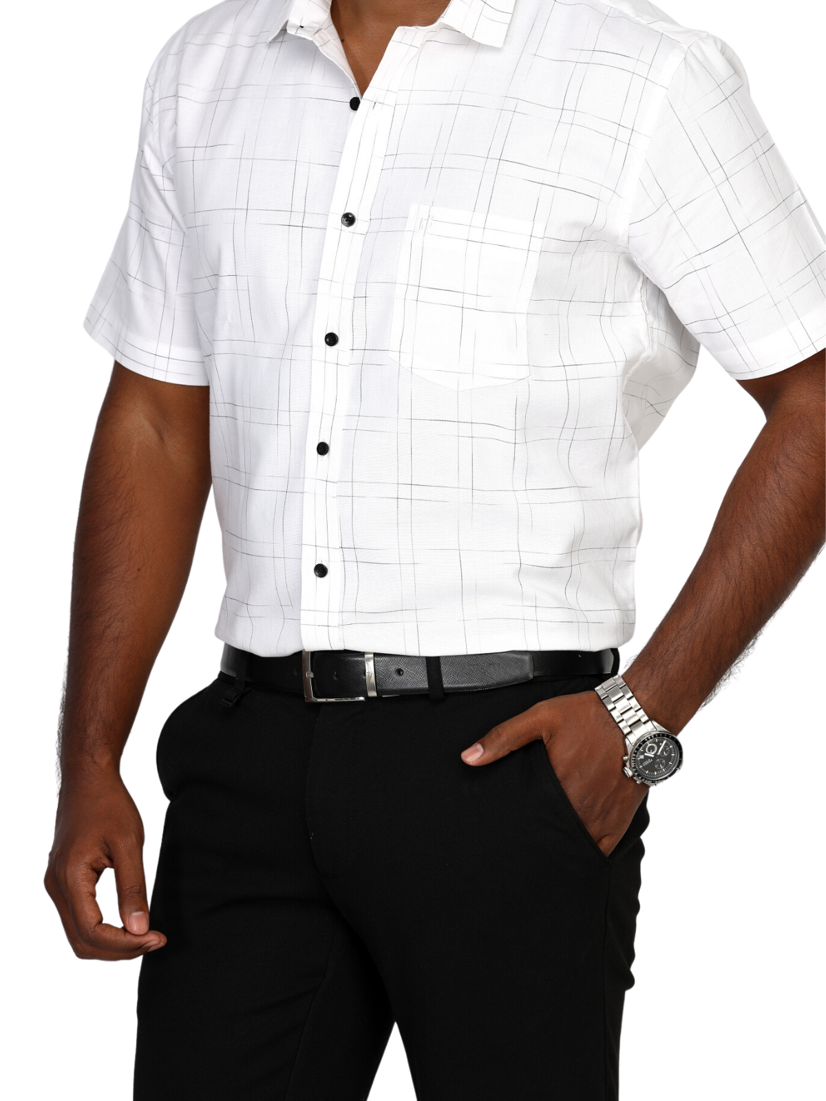 Half sleeve shirt for mens