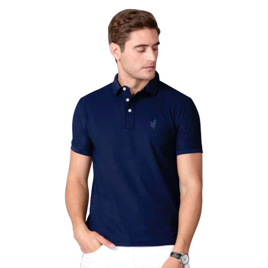 Nano dry T-shirt in navy blue