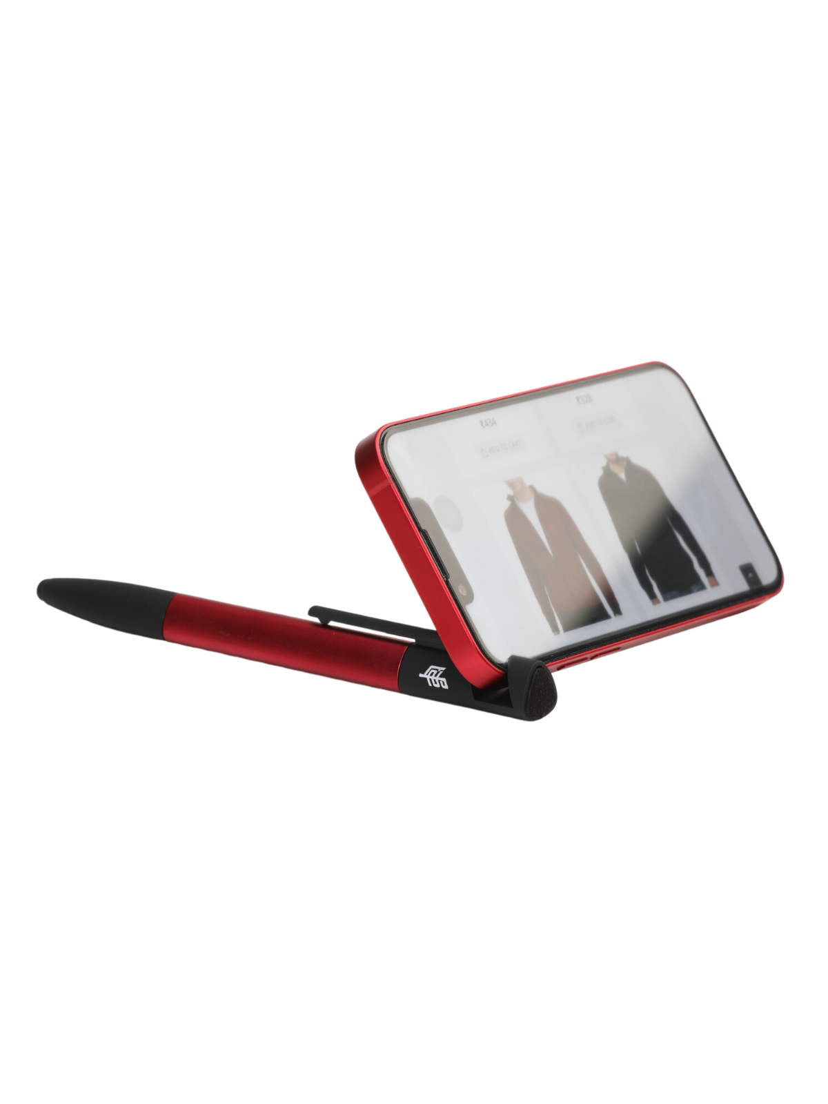 Pen with mobile holder 