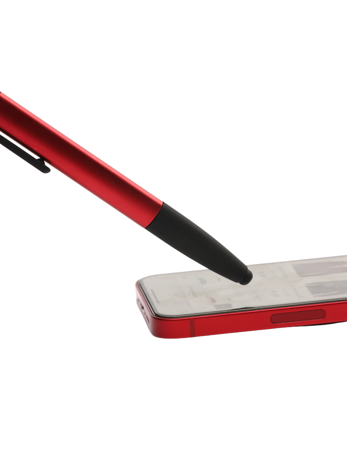 Pen with touch free stylus