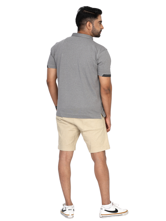 Polo neck T-shirt