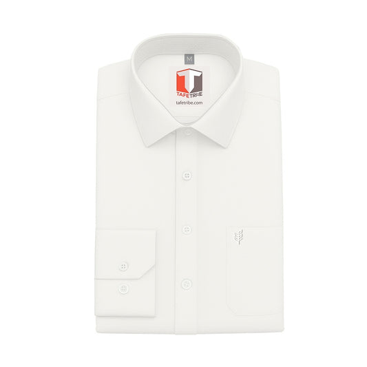 Polyster & cotton mixed shirt