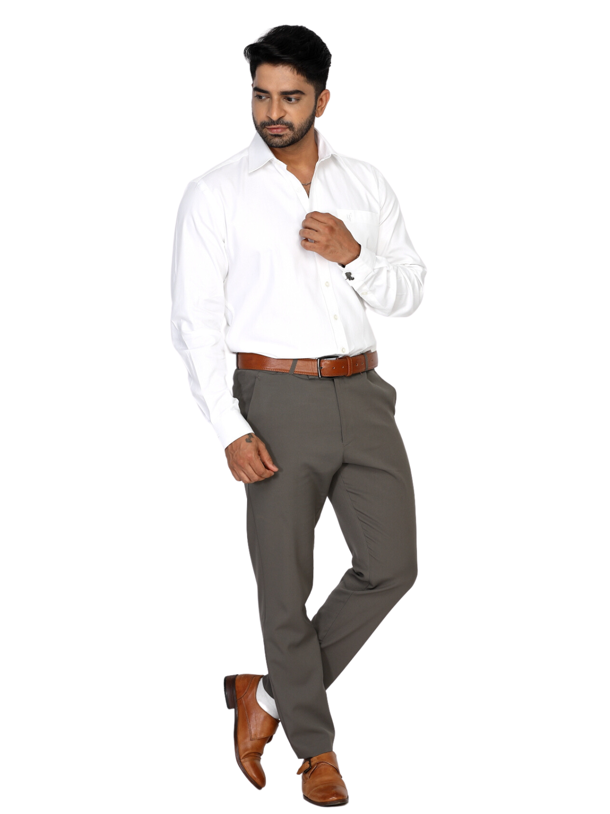 White formal shirt