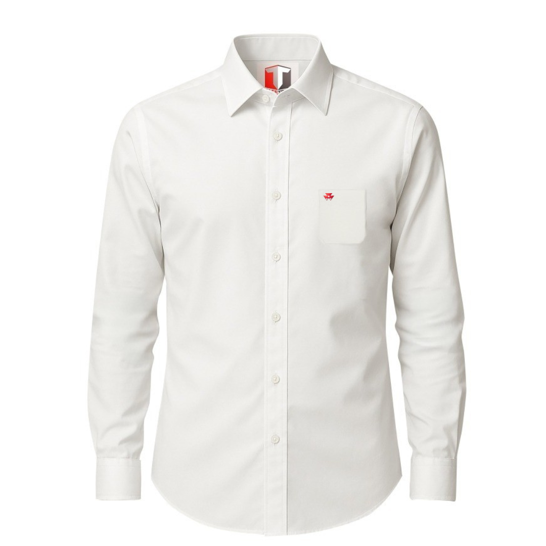 Massey Urban White Full Sleeve  Shirt