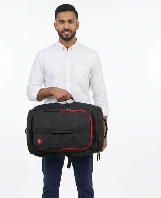 Massey Duffle Bag with Backpack