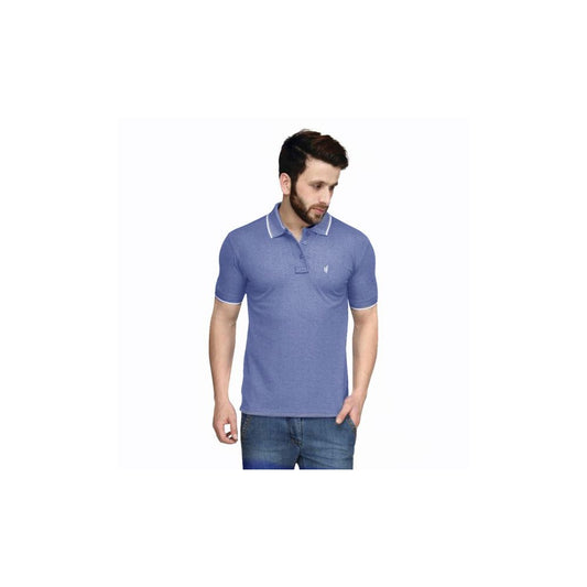 Blue T-shirt for everyday wear