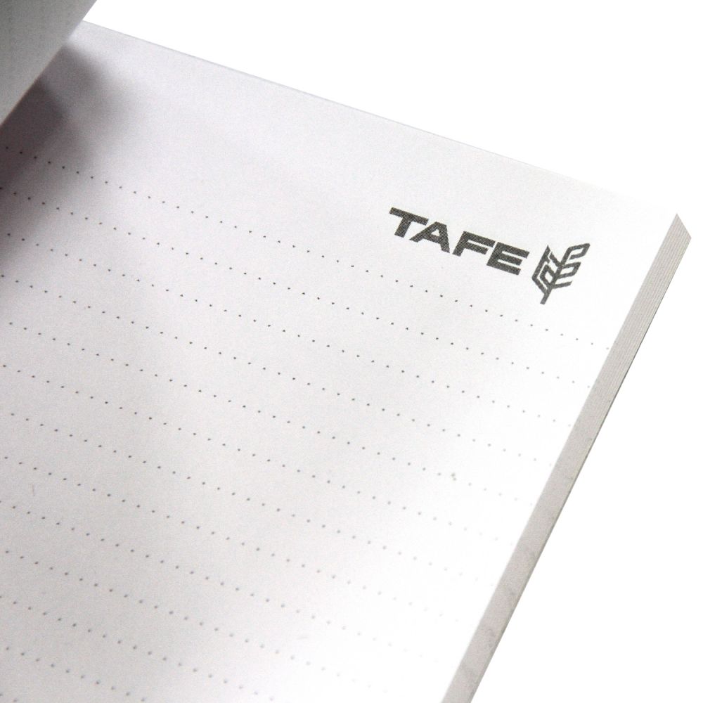Rulled notebook