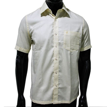 Yellow cotton shirt